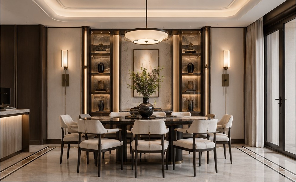 Warm residential interior — Greentown, Suzhou